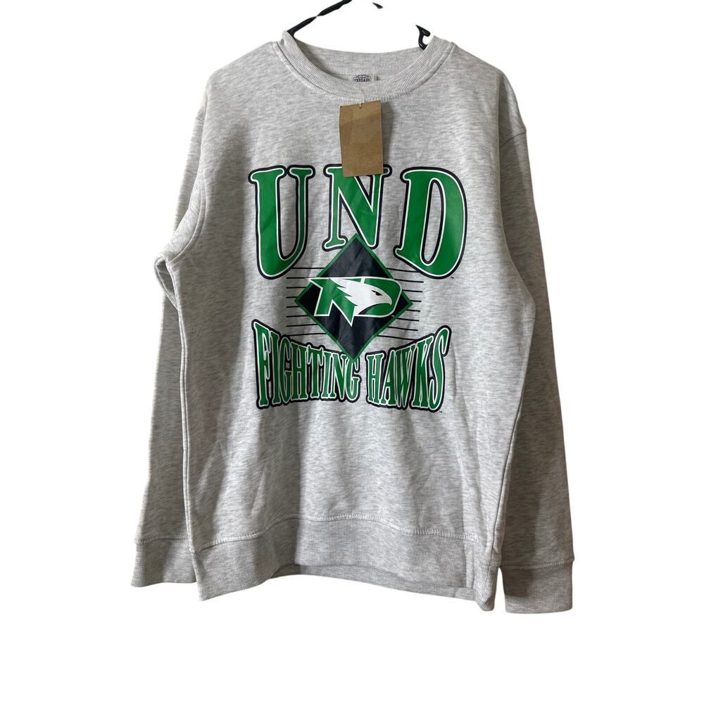 University of North Dakota (UND) Fighting Hawks athletic Sweatshirt S 10